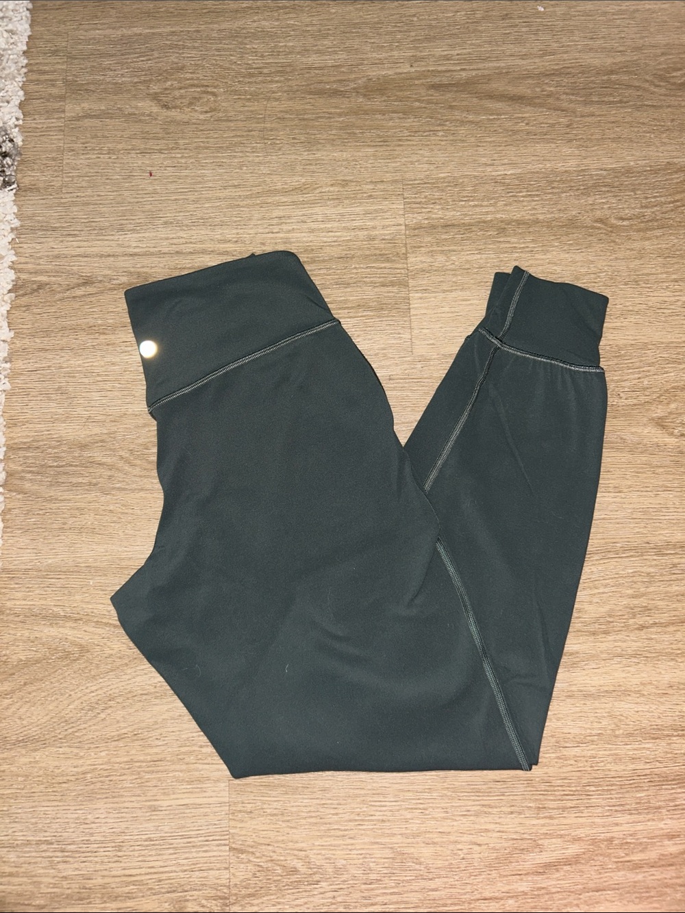 lululemon athletica Dark Green High-Rise Leggings